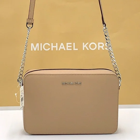 MICHAEL KORS LARGE EAST WEST CROSSBODY CAMEL COLOR - Picture 12 of 15